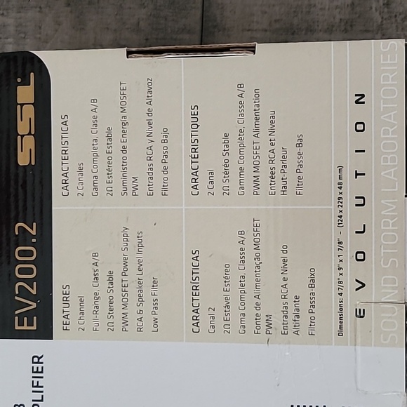 SSL Class A/B 2 CHANNEL AMPLIFIER new in box! - Picture 3 of 6